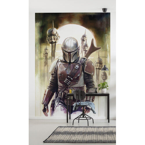 Star Wars Star Wars Vlies Behang - 200x280 cm - Mandalorian Big Empaler