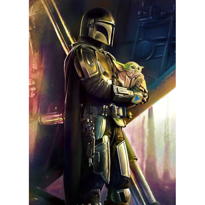 Star Wars Vlies Behang - 200x280 cm - Mandalorian Savior