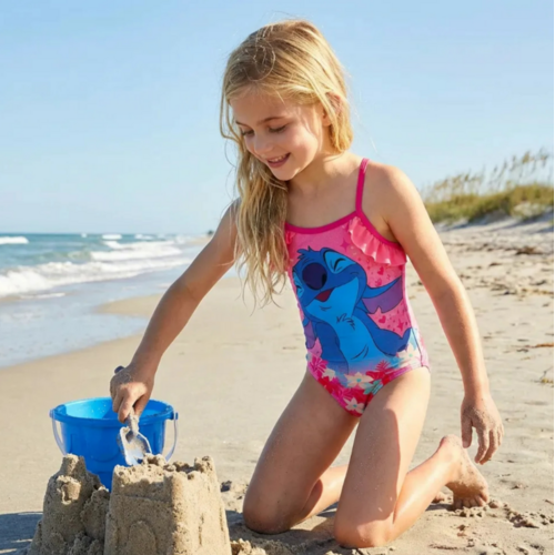 Lilo en Stitch Stitch Badpak met Sarong - Disney Lilo en Stitch Stitch Badpak met Sarong - Disney