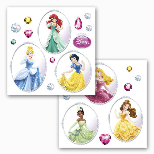 Disney Princess Disney Princess Raamstickers - 23 Stuks Disney Princess Disney Princess Raamstickers - 23 Stuks