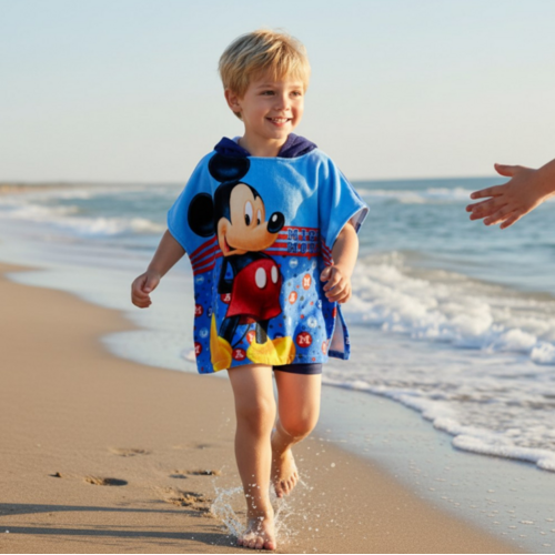 Mickey Mouse Mickey Mouse Badponcho - Sneldrogend