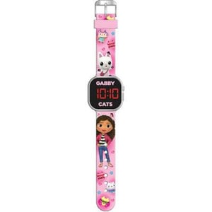Gabby's Poppenhuis Gabby's Poppenhuis Led Horloge - Digitaal
