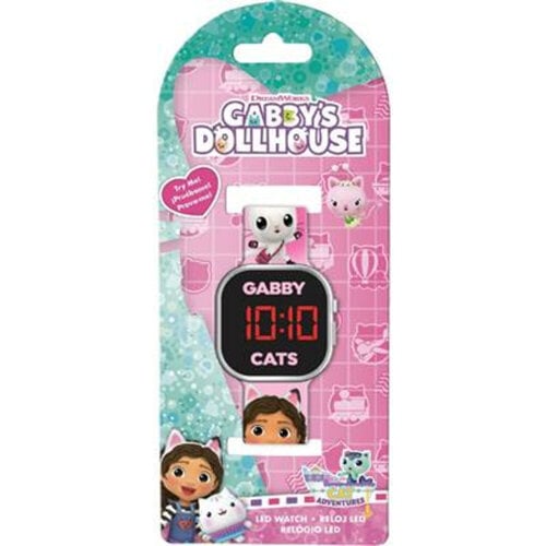 Gabby's Poppenhuis Gabby's Poppenhuis Led Horloge - Digitaal Gabby's Poppenhuis Gabby's Poppenhuis Led Horloge - Digitaal