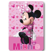 Minnie Mouse Fleece Deken - Roze