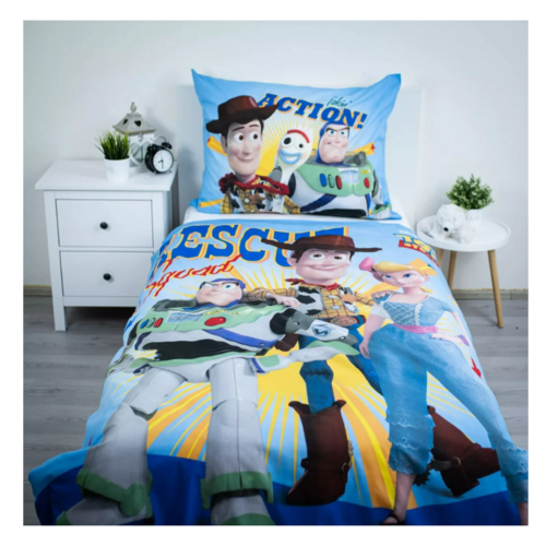Toy Story Toy Story Dekbedovertrek 140 x 200 - Katoen - Disney Toy Story Toy Story Dekbedovertrek 140 x 200 - Katoen - Disney