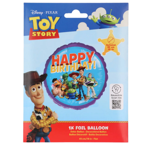 Toy Story Toy Story Folie Helium Ballon - Hervulbaar - Disney Toy Story Toy Story Folie Helium Ballon - Hervulbaar - Disney