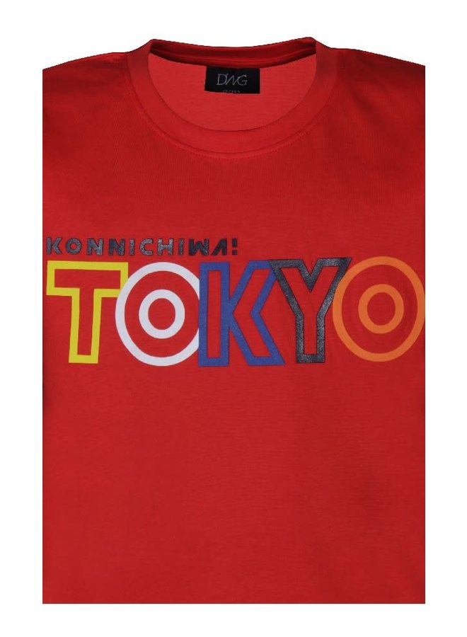 Shirt TOKYO Rood