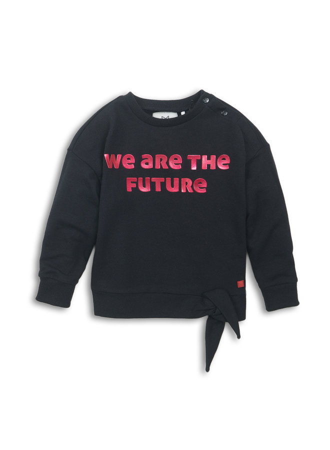 Sweater We are the Future Black