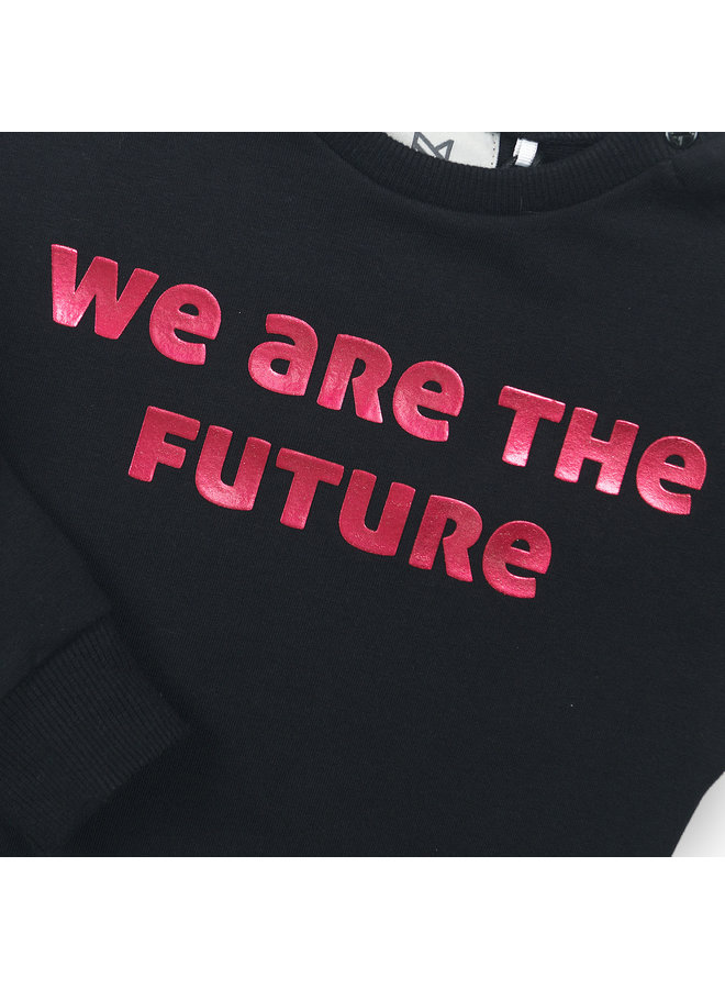 Sweater We are the Future Black