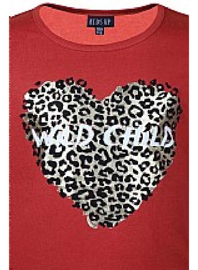 Shirt Wild Child  Gold/Panther