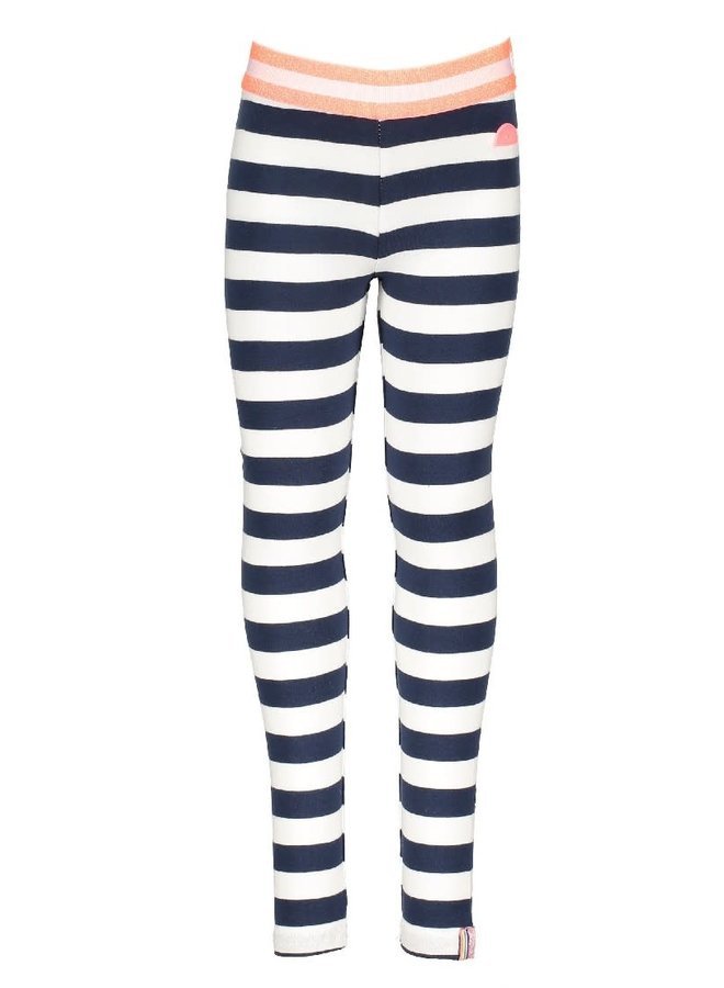 Legging  Navy/ Wit