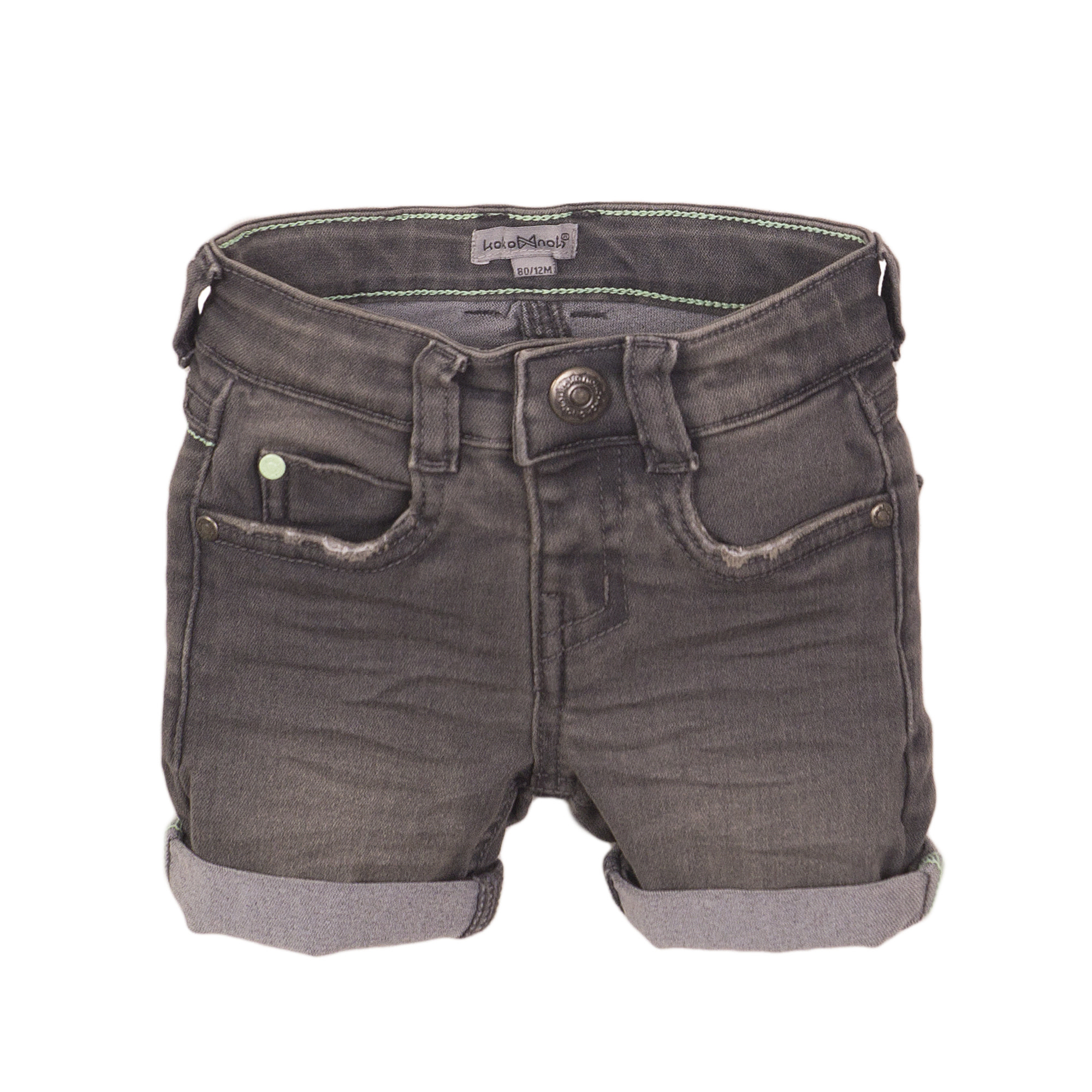 Jeans Short Grey Jeans - www.kledinghoekje-scherpenzeel.nl