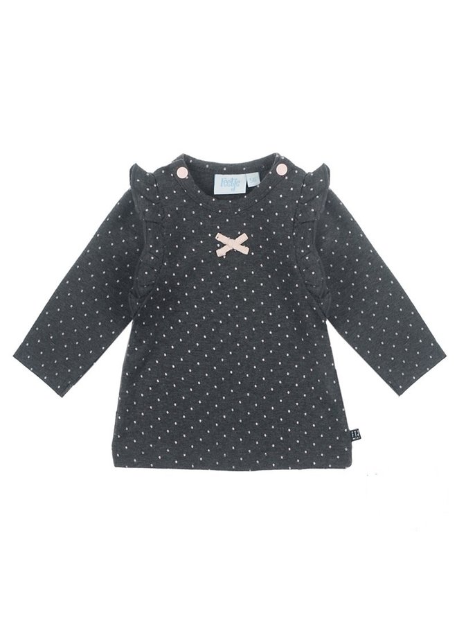 Dots Shirtje Antraciet