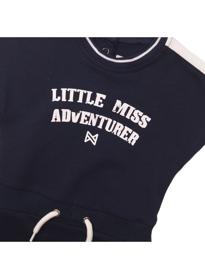 Jurk  Little Miss Donkerblauw