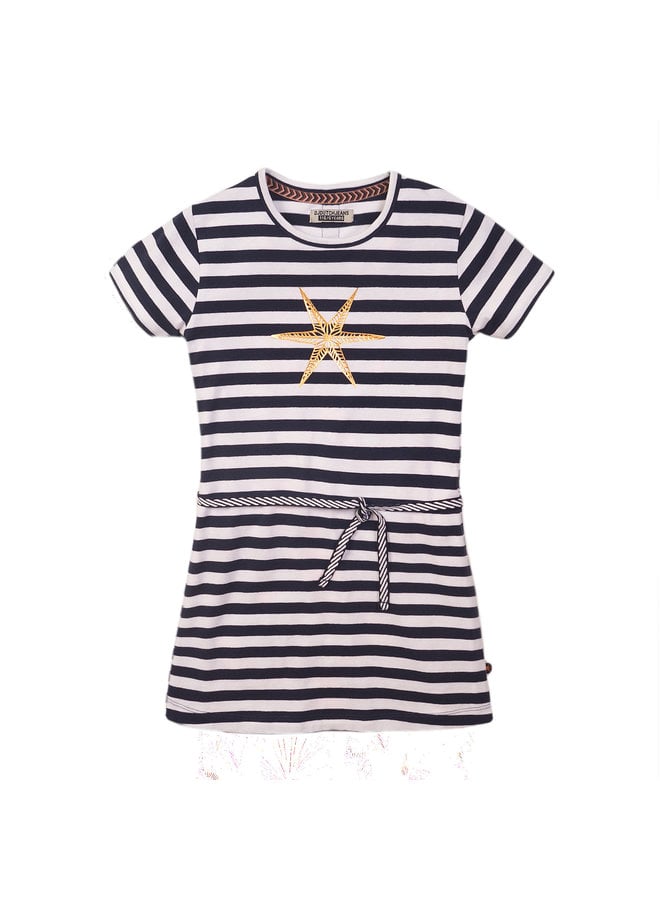 Jurk Navy Stripe Marine