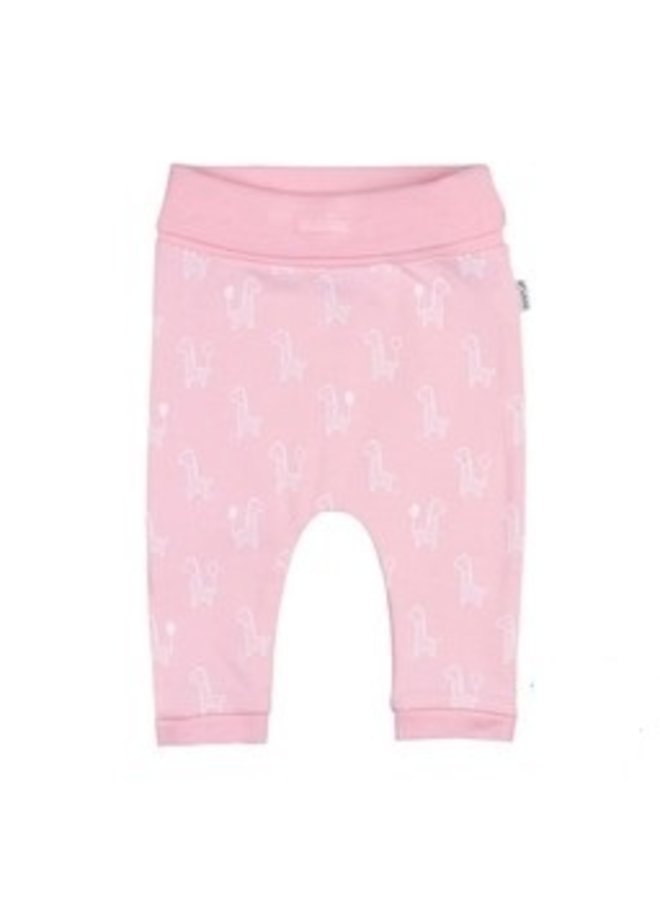 Giraffe Broek AOP Roze