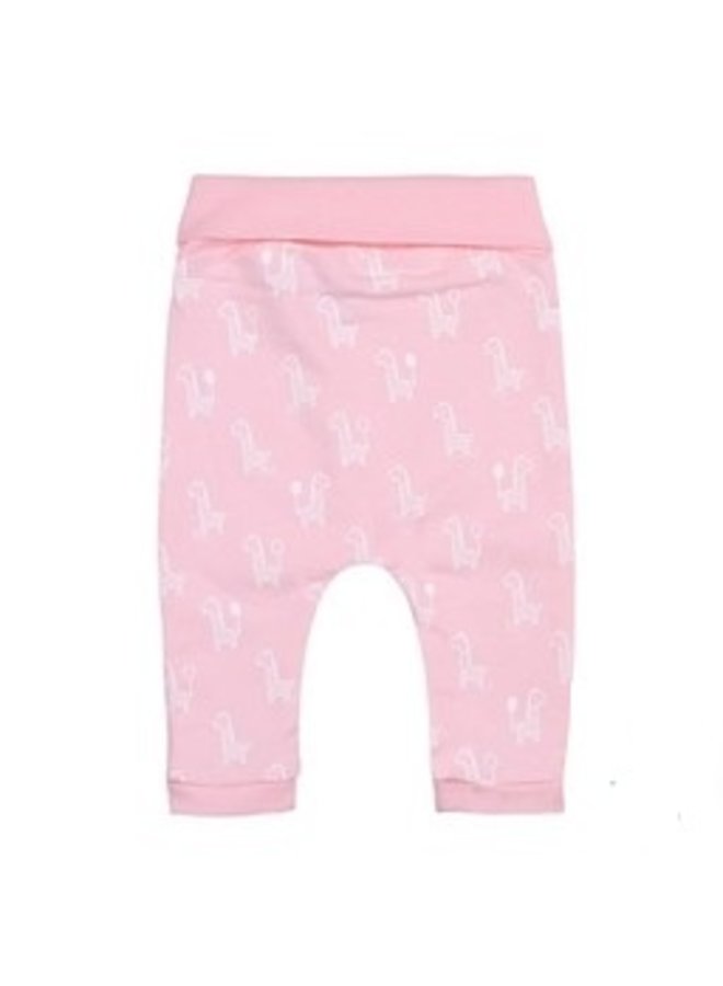 Giraffe Broek AOP Roze