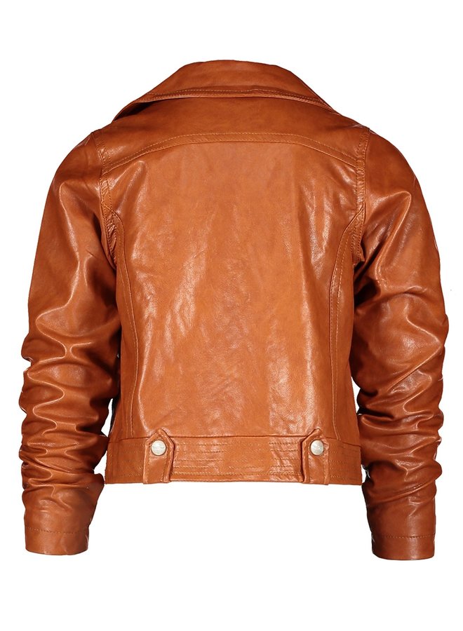 Biker Jasje Lederlook Toffee