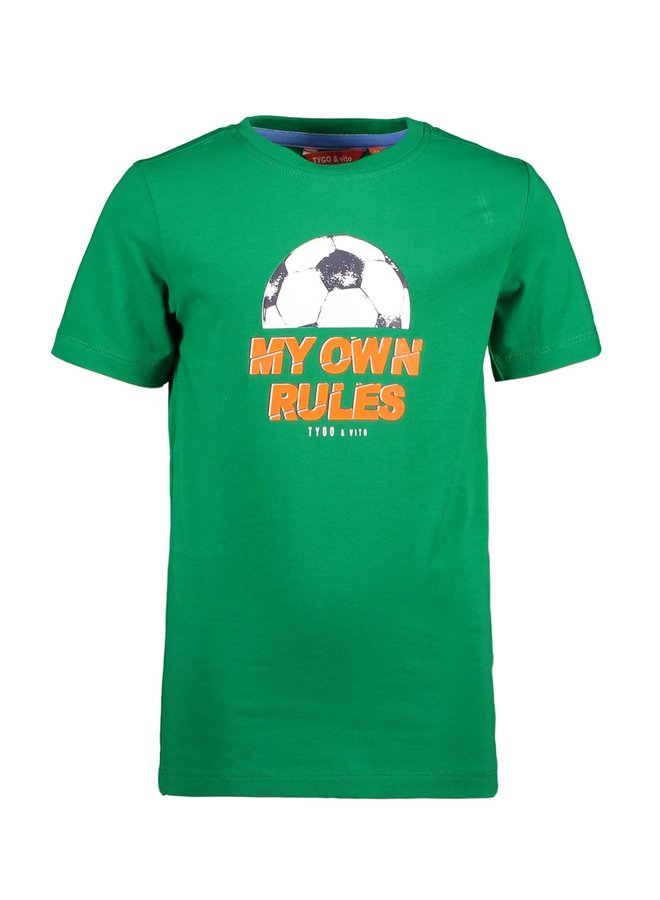 T Shirt FOOTBALL Green