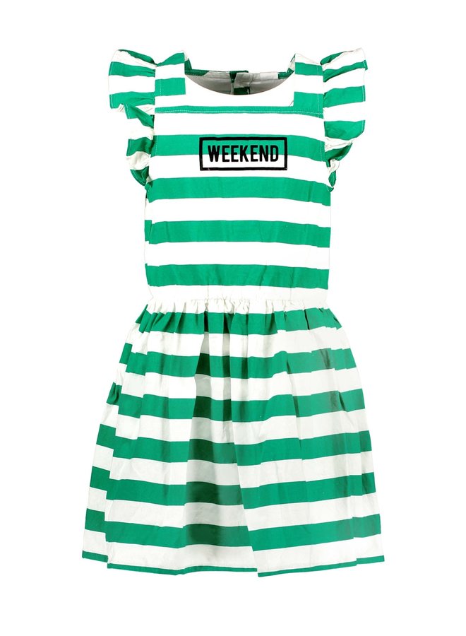 Jurk WEEKEND  Golf Green Stripe