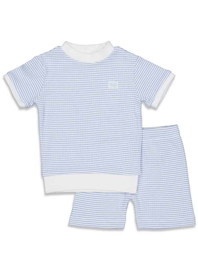 Pyjama Kort Blue