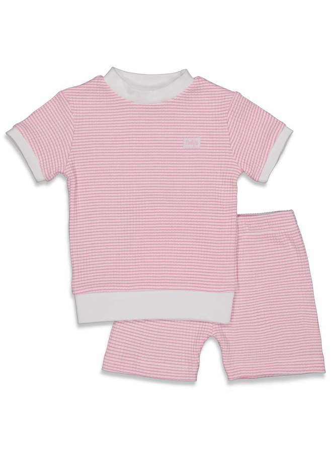 Pyjama Kort Roze