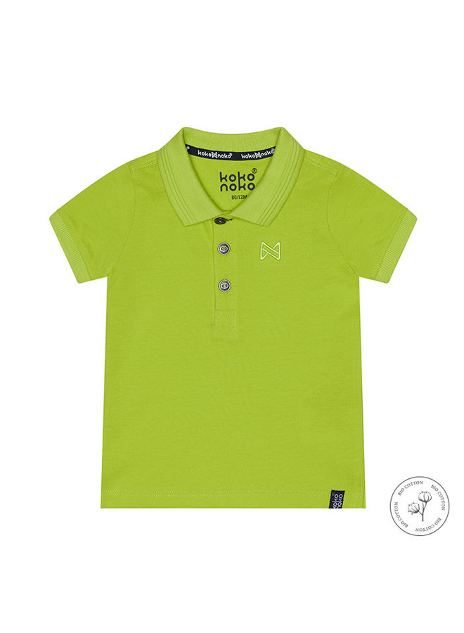 Noah Poloshirt Bio Cotton Neon Yellow