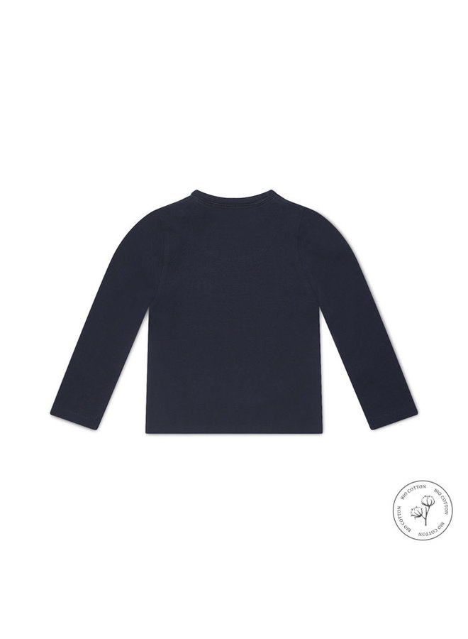 Nate Longsleeve Bio Cotton Navy