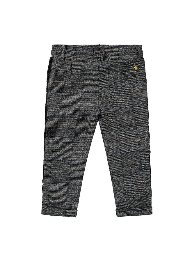 Broek Meisjes Ruitje Grey