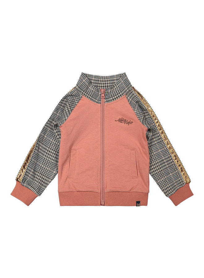 Vest Dusty Pink /Grey