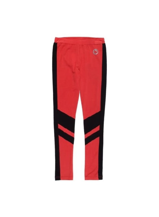 Legging Rood/Zwart