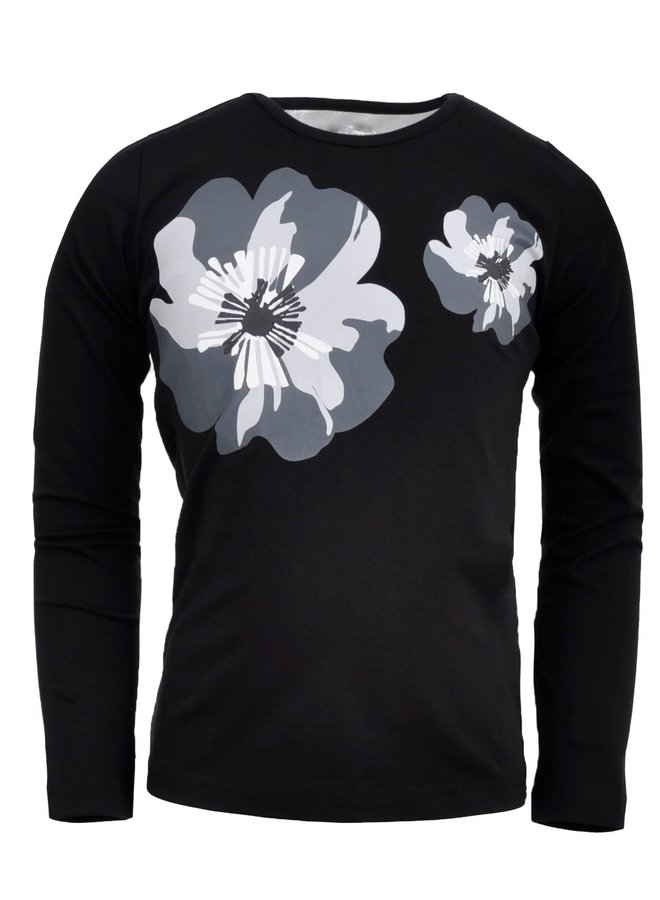 Longsleeve Bloem Black