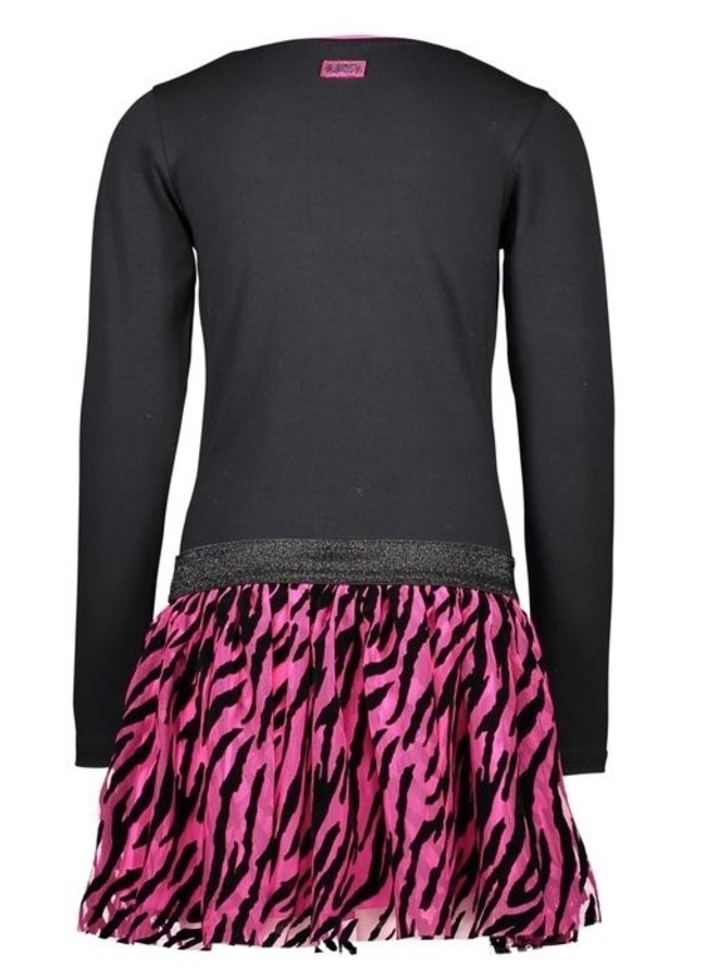 Jurk Dazzle Black met Tule Rok