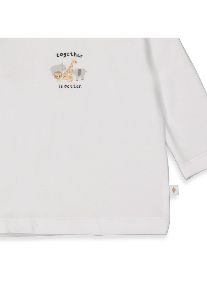 Happy Together Longsleeve Wit