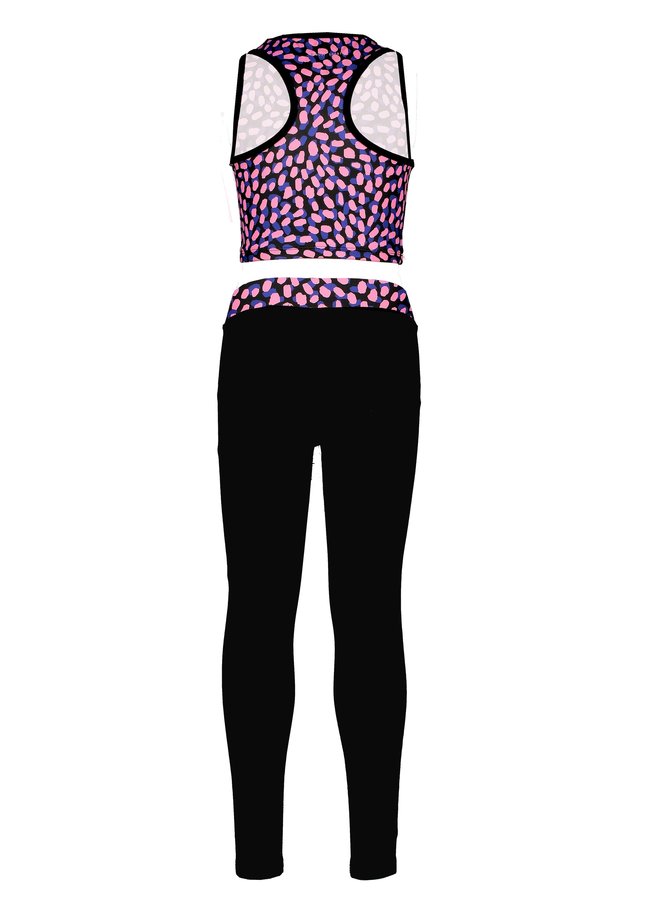 Legging Sporty met Topje Splash Pink