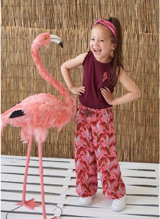 Birds Of Paradise Broek met printje Roze