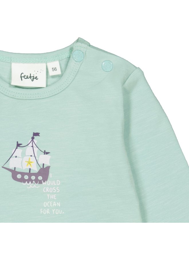 Tiny Pirate Longsleeve Mint