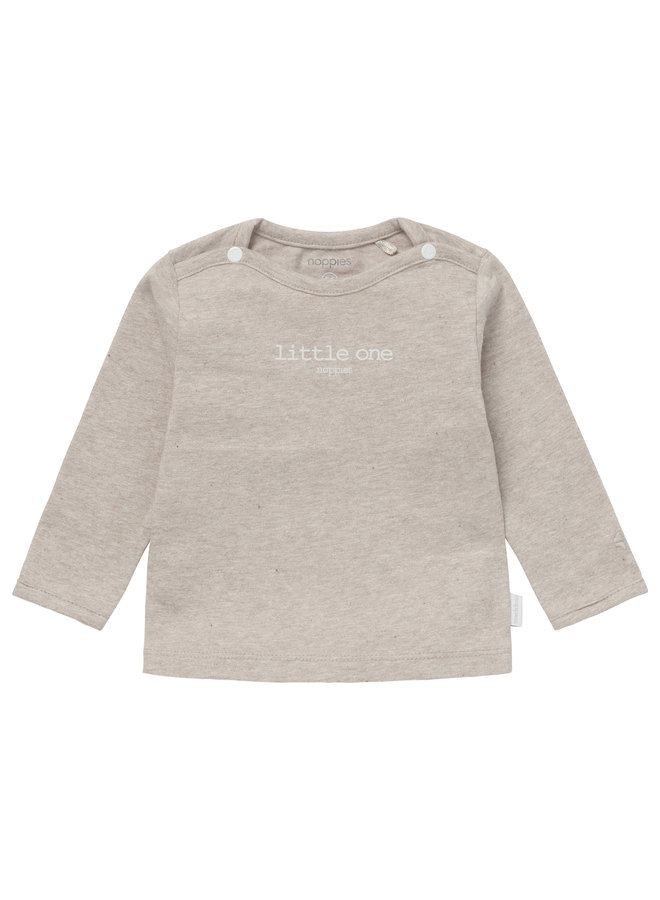 Longsleeve Hester Taupe Melange