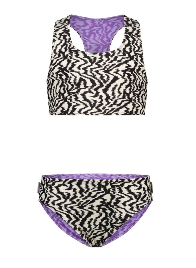 Bikini Reversible Zebra Banana