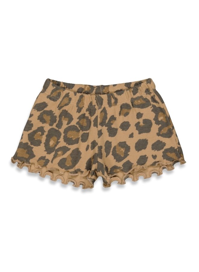 Pyjama / Shortama Leopard Lex Brique