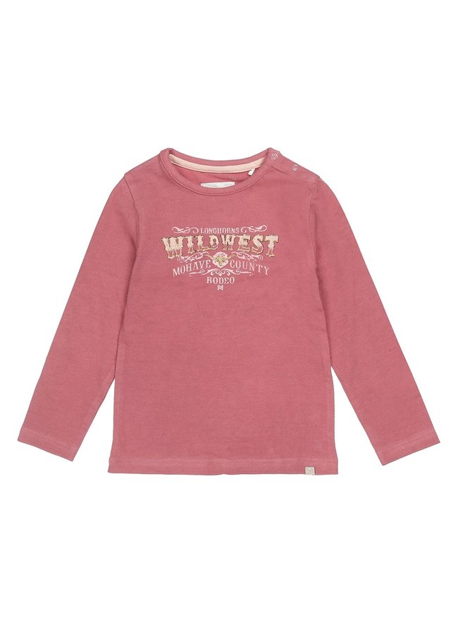 Shirt Wild West Dark Old Pink