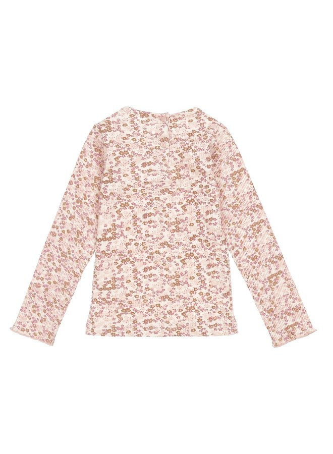 Shirt Dusty Pink Flowers