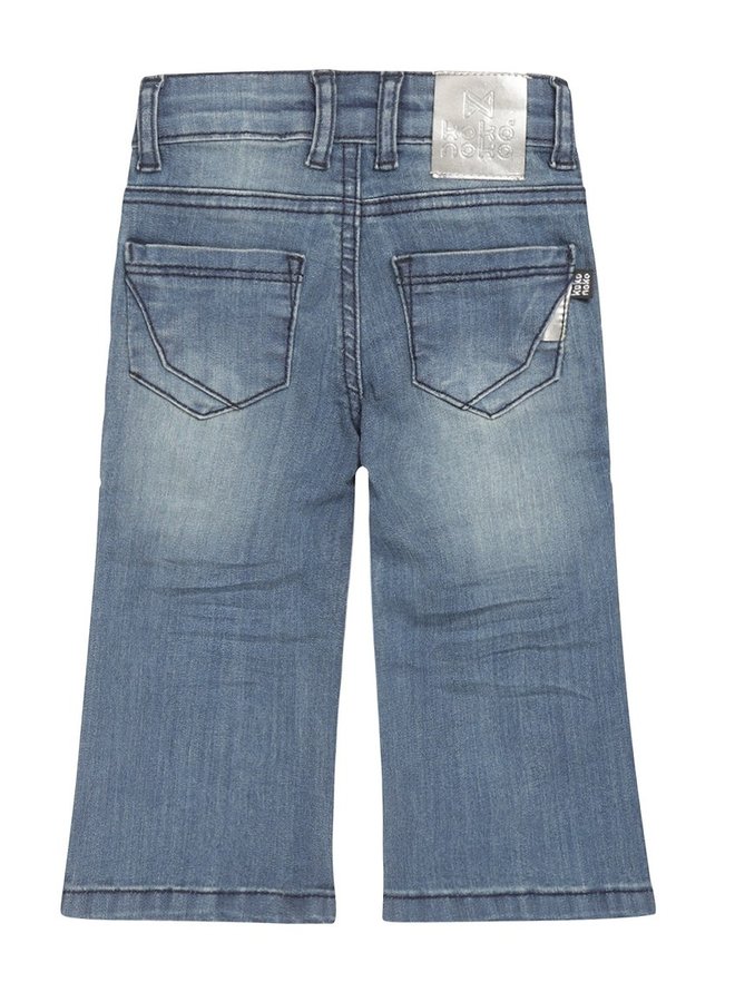 Jeans met wijde pijpen blue