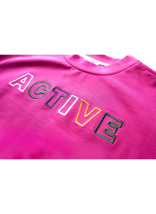 Sweater Festival Fuchsia Active