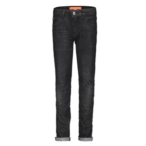 Tygo & Vito Broek Skinny Strech Jeans Black Denim Broek Skinny Strech Jeans Black Denim