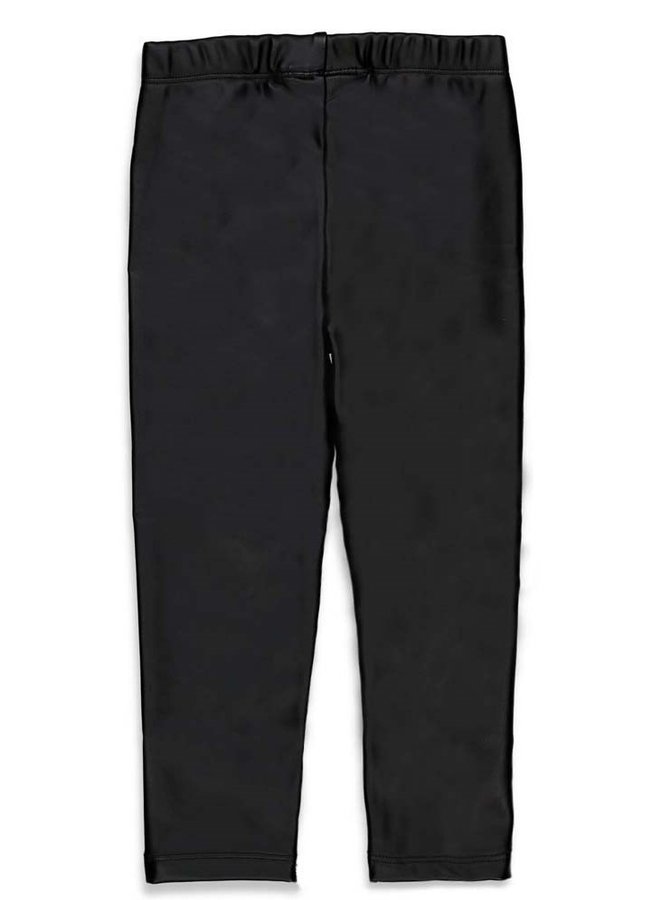 Legging lederlook Black