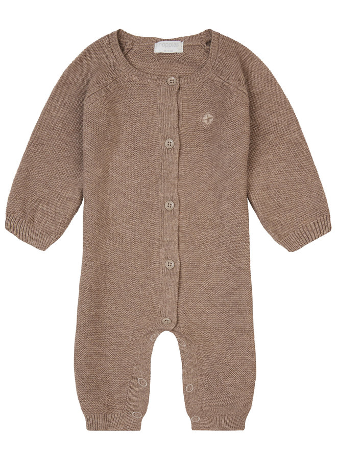 Monrovia Playsuit Unisex Taupe Melange