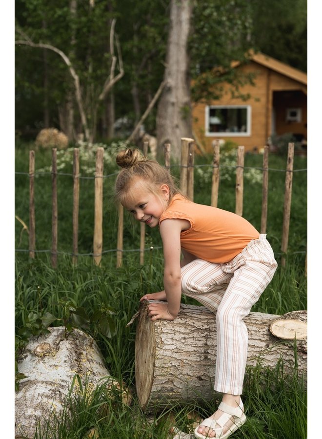 Broek met wijde pijpen Off White