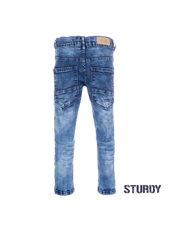 Jeans Power Stretched Slim Fit Blue Denim