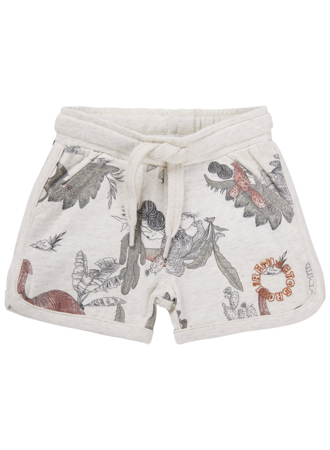 Short Moville printje Oatmeal